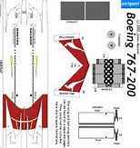 Image result for 767 Papercraft