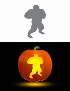 Image result for Gorilla Pumpkin Stencil