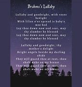 Image result for Brahms Lullaby Lyrics