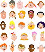 Image result for Cartoon People Faces