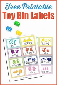 Image result for Toy Box Labels