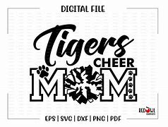 Image result for Tiger Cheer SVG