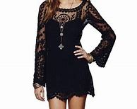 Image result for Sheer Lace Dresses