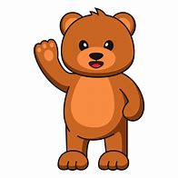 Image result for Red Bear Cartoon