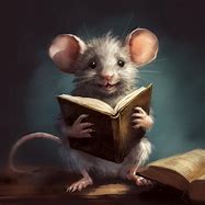 Image result for Rat Reading Book