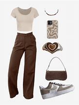 Image result for Brown Dresses Aesthetic