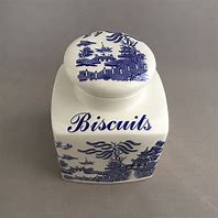 Image result for Blue Willow Cookie Jar