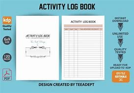 Image result for Activity Log Book Logo