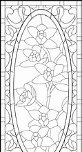 Image result for Stained Glass Template