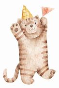 Image result for Cat Drawing Party Hat