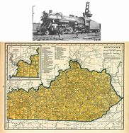 Image result for Kentucky Railroad Map