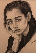 Image result for Drawn Sad Girl