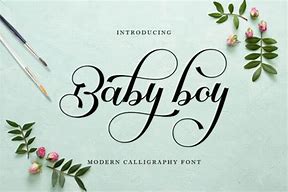 Image result for Baby Boy Font