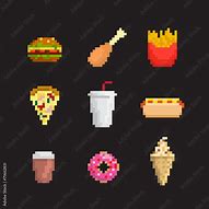 Image result for Food Pixel Art 32X32