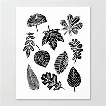 Image result for Lino Print Leaves