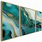 Image result for Extra Wide Canvas Teal Wall Art