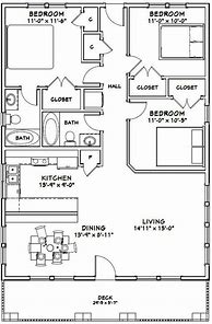 Image result for House Floor Plans 3D 30X20