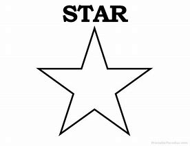 Image result for Large Star Shape