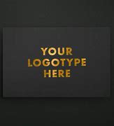 Image result for Gold Foil Logo Mockup