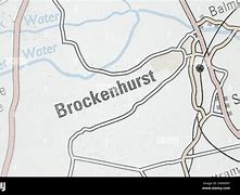 Image result for Brockenhurst Hotels Map