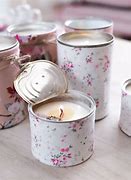 Image result for Candles in Tin Cans