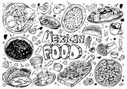 Image result for Mexican Food Printable