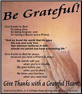 Image result for Poem On Gratitude for God