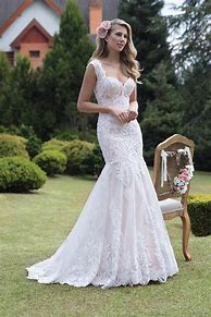 Image result for Lace Mermaid Wedding Dresses