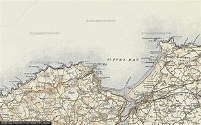 Image result for St Ives Bay Map