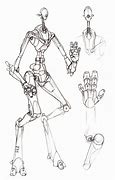 Image result for Humanoid Robot Sketch