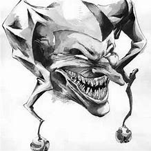 Image result for Evil Jester Drawing