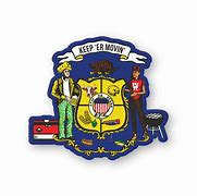 Image result for Wisconsin State Flag Sticker