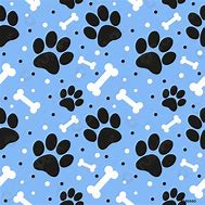 Image result for Paw Print Pattern