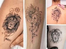 Image result for Fighting Lion Tattoo