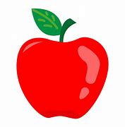 Image result for Red Apple Cartoon Png