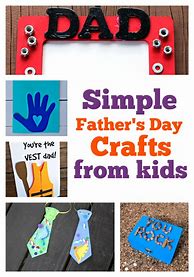 Image result for Father's Day Crafts Kids Can Make