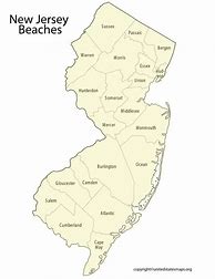 Image result for New Jersey Beach Map