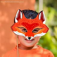 Image result for Red Fox Animal Mask