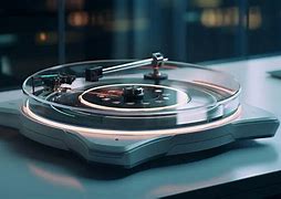 Image result for Futuristic Record Turntable