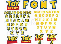 Image result for Toy Story Letters