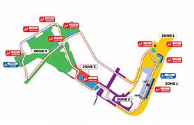 Image result for Singapore F1 Track Map