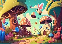 Image result for Cute Cartoon Mushroom