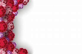 Image result for Red Flower Border