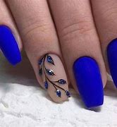 Image result for Dark Blue Nail Designs