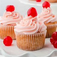 Image result for Red Cupcakes Cherry