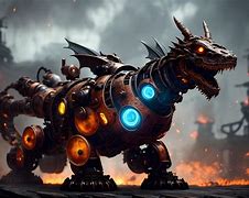 Image result for Robot Dragon Ai