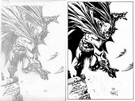 Image result for Batman Comic Art Rooftop