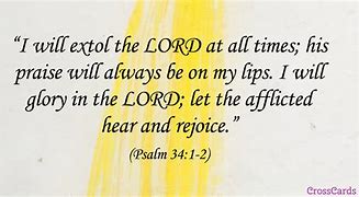 Image result for Psalm 34 Quote