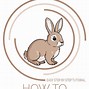 Image result for Rabbit Laying Drawing