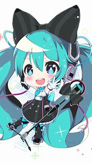 Image result for Hatsune Miku Anime Girl Blue